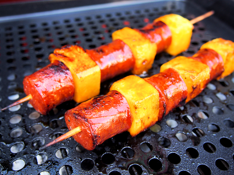 Chorizo-ananas vartaat