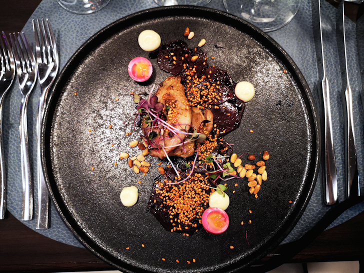 Sitruunamarinoitua viiriäistä