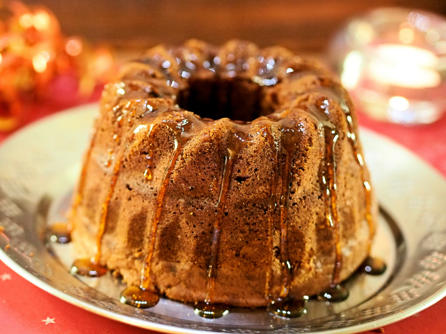 Jouluinen suklaakakku