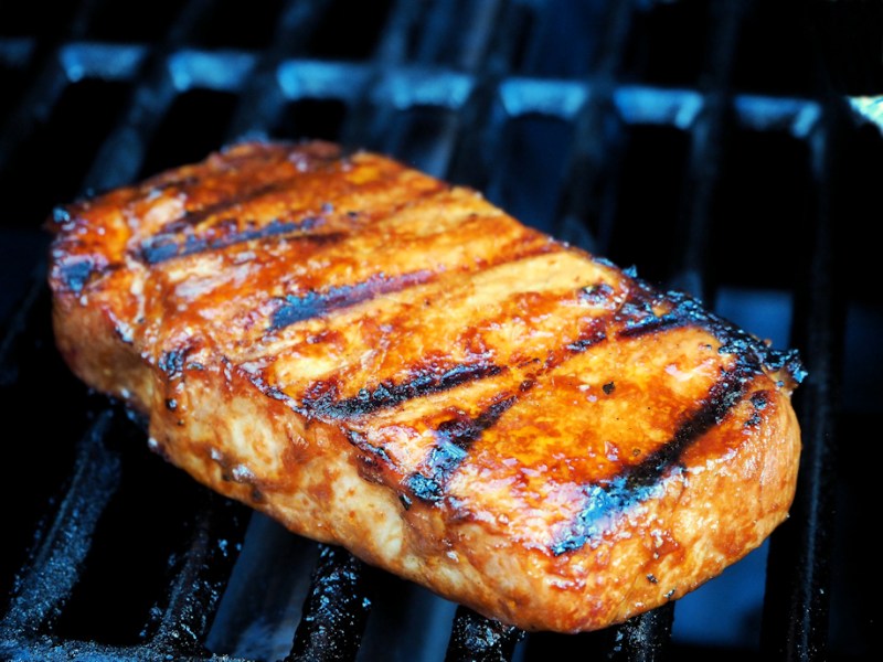 Porsaan grillifilee pihvit